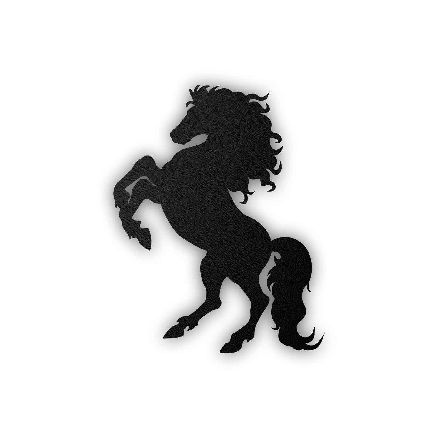 Horse Rearing Metal Wall Sign